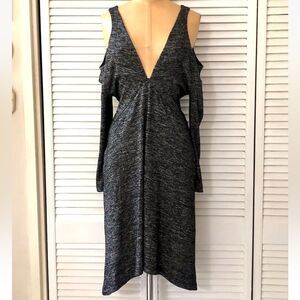 Maeve Gray Backless Dress